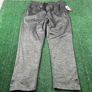 NWT Russell Athletic Men's XL Heather Gray Activewear Pants Polyester Athletic